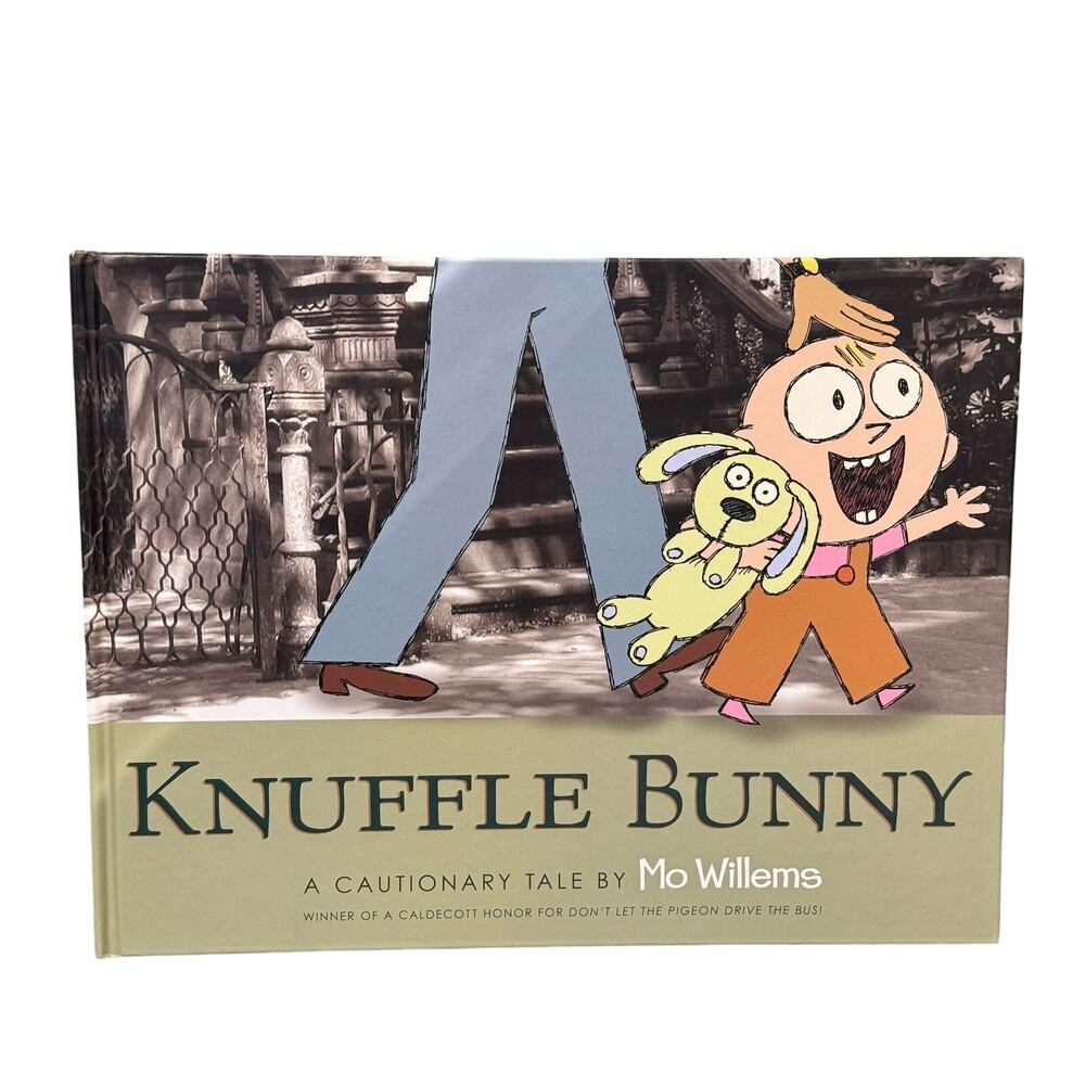 Knuffle Bunny  by Mo Willems Hardcover Book  2004